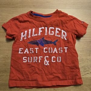 Tommy Hilfiger Red Surf Graphic Tee 2T